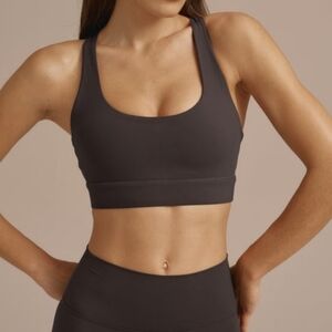 Andola Ultimate Cross Back Bra - Coffee Bean Size Medium